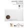 Pillow with bunch of buckwheat Eco Line, size 40x60 cm, white color