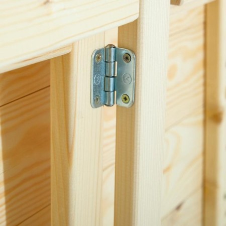 Waste, leaning table, 80x74x45cm, square, pine-2