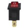 Klavim 24V 15A (3C) on-off switch Red with mini rexant backlight