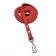 Leather leather single -layer, driven, 1.37 m x 1 cm, red