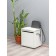Malt Light Tumble, 380 × 300 × 425 mm, white embossing / white leatherette