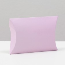Folding pink box, 11 x 8 x 2 cm