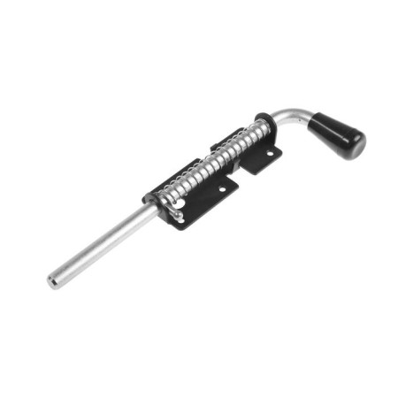 Bolt with a spring of 300 mm, black