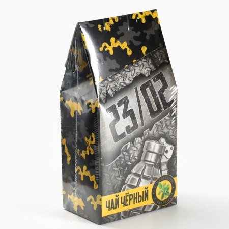 Black tea "23/02", with thyme, 50 gr.-7