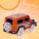 Magic track machine Magic Tracks, works from batteries, orange color