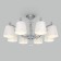 Diva chandelier, 8x40W E14, color chrome
