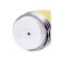 Vibrator Flovetta by Toyfa Aster with a clitoral stimulator, silicone, 22 cm, yellow color