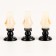Miniature Puppet "Kerasin Lamp", set of 3 pcs., Size 1 pc. - 1.5 × 1.5 × 3 cm