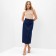 Women's skirt Minaku: Jeans Collection Blue Blue, Rr. 48