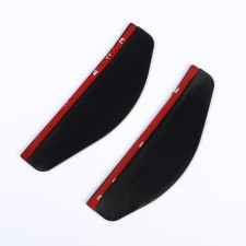 Visor on the rear -view mirror, black, set 2 pcs