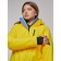 Ski jacket female, size 46, yellow color
