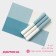 Set of serving napkins on the table “mood”, 4 pcs, 45 × 30 cm, white-blue color