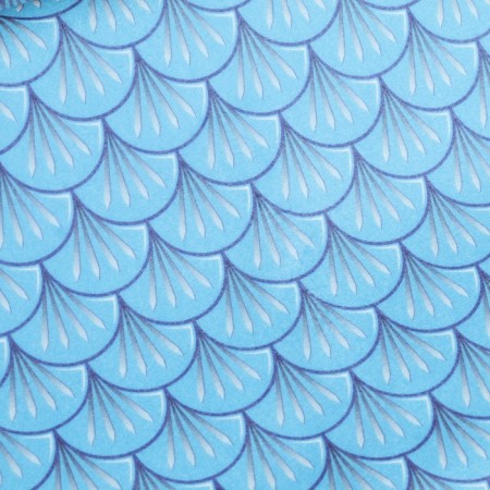 A sunbed for a bath with a printer "Water Dragon" in a case, 50x150cm, blue-2