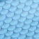 A sunbed for a bath with a printer "Water Dragon" in a case, 50x150cm, blue