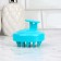 Brush - head washing massage, 8 × 8 × 6 cm, blue color