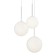 Suspension lamp Maytoni Mod321PL-03W, 3CHE14, 40W, 40x40x222.5 cm, white color