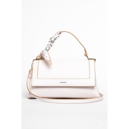 Women's bag, eco -leather, Versse milk, 25x9x16 cm
