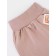 Sliders on a wide elastic band “kids”, seams outward, height 62 cm, color beige