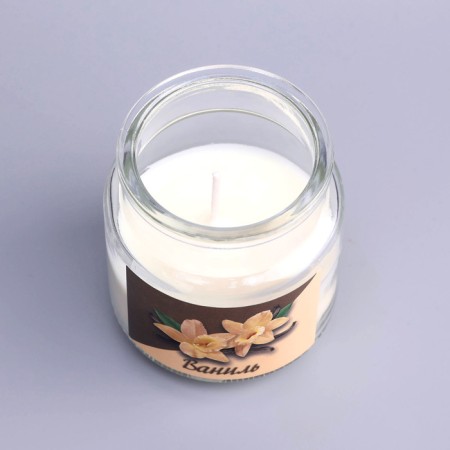 Candle in the bank Aromatic "Sweet Vanilla" 6x8.5cm-5