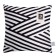 Pillowcase decorative Ethel geometry "stripes" 40x40 cm, velor