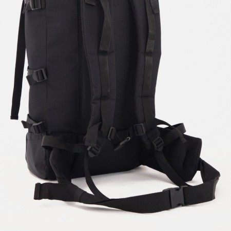 Tourist backpack, 80 liters, screed, 4 outer pockets, huntsman, black color-6