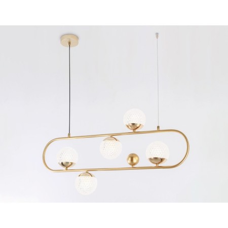 Squirrel lamp with a change of lamp Ambrella Light, Crystal, TR5433, 5XG9, Color Gold-1