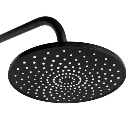 The shower system Zein Z1013, tropical and hand -watering can 5 modes, 2 hoses, soap dish, graphite-8