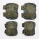 Set 2 knee pads, 2 so -bred, pixel