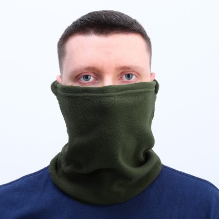 Балаклава, флис, хаки-2