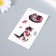 Tattoo on the body color "Cat Vaska and butterflies" 10.5x6 cm