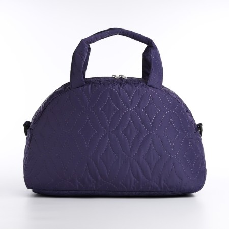 Sports bag with lightning, external pocket, long belt, lilac color-1
