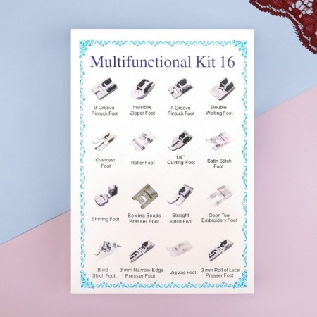 Set of legs for a sewing machine, 16 pcs-5