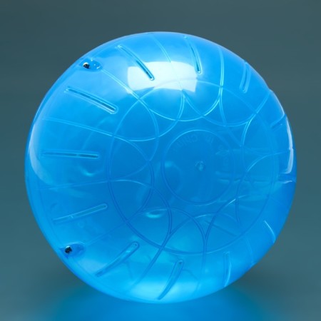 Ball for rodents "Pigger", 14.5 cm, blue-5
