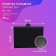 Cosmetological couch Strong SV+, size 190 × 70 × 68-84 cm, black color is black