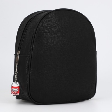School backpack of artificial leather with a suspension 27x23x10 cm-3