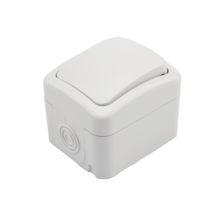 Single -valve Mini OG IP54, O/U, White Kranz switch