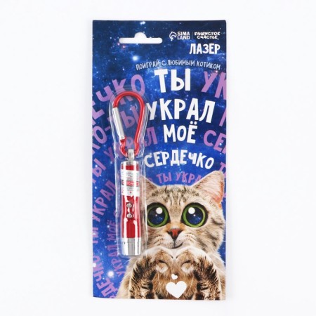 Cat toy Laser "Stole a heart"-4