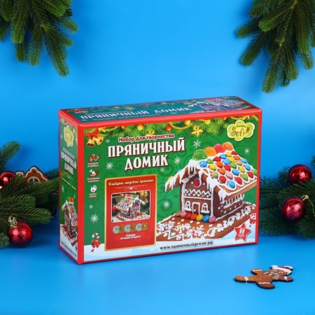 Set for creativity "Gingerbread House", 1200 g