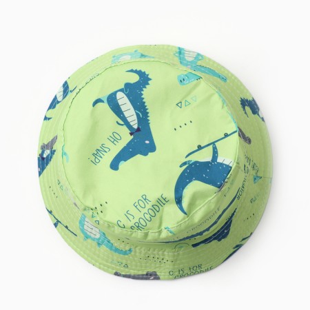 Panama Children's KAFTAN "Crocodiles" R.52 Green-1