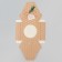 Bonbonniere box, gift packaging, “eco”, 8 x 7.5 x 6 cm
