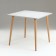 Square kitchen table, 800*800, Gray Kameno