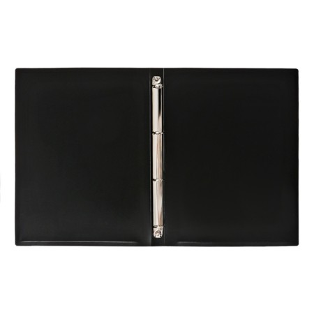 Folder on 4 rings A4, Erichkrause "Diamond Total Black", 24 mm, 550 μm, embossing, black-4