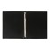 Folder on 4 rings A4, Erichkrause "Diamond Total Black", 24 mm, 550 μm, embossing, black