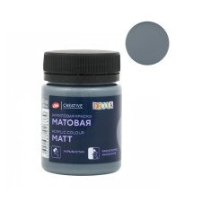 Acrylic matte paint 50 ml, ZHK Decola, Lunar Night, 14328836