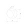 Architectural backlight Elektrostandard, Sube Led 6 W, 65x65x57 mm, IP54, white color