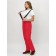 Pants ski winter women, size 50, red color