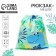 Children's Bag "Dino", 35 × 30 cm, turquoise color