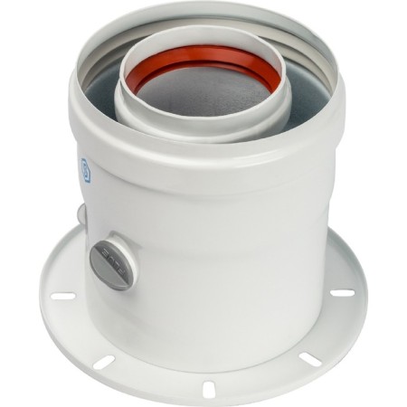 The chimney element coaxial stout SCA-6010-240100, adapter for the boiler vertical, 60/100-2