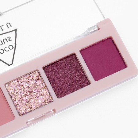 Palette of shadows for eyelids, 5 colors-5