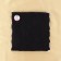 Lace elastic fabric "Infinity", 180 mm × 2.7 ± 0.5 m, black color